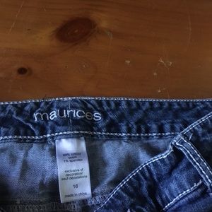 Maurice’s shorts with lace